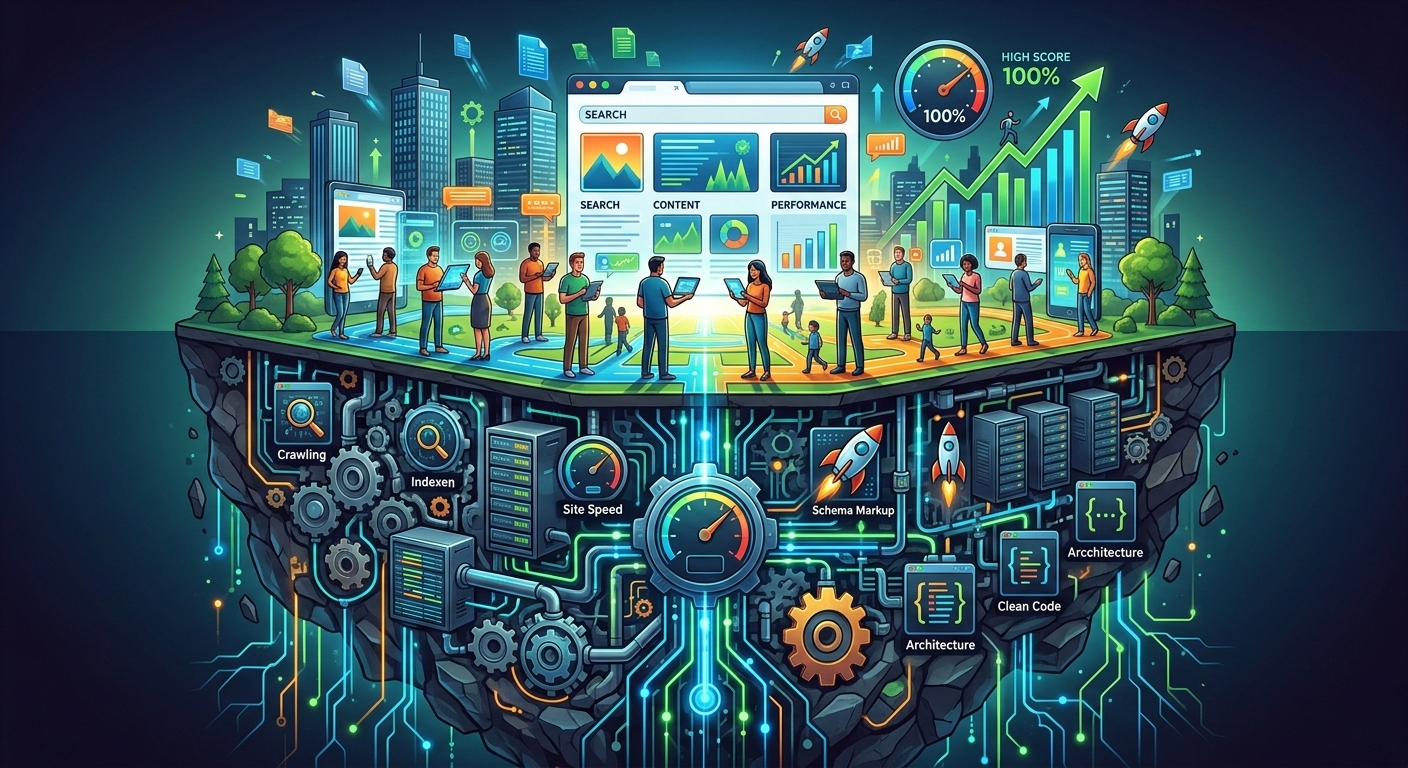 SEO técnico: a base invisível que sustenta o marketing digital